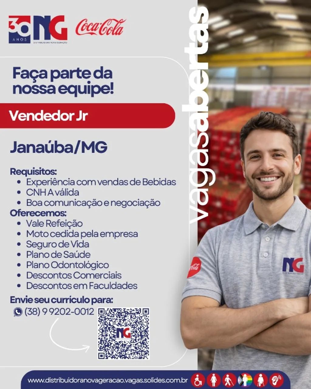 Vendedor Jr - Janúba