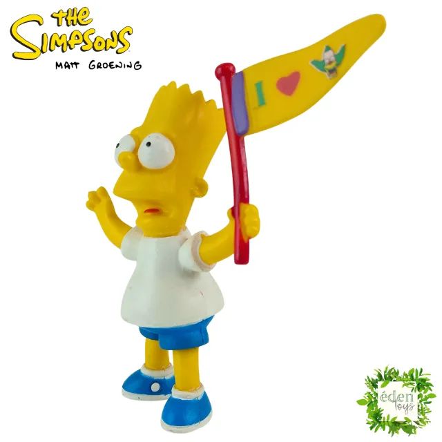 Boneco Bart Simpson fã do Krusty (cód 136) - Foto 2
