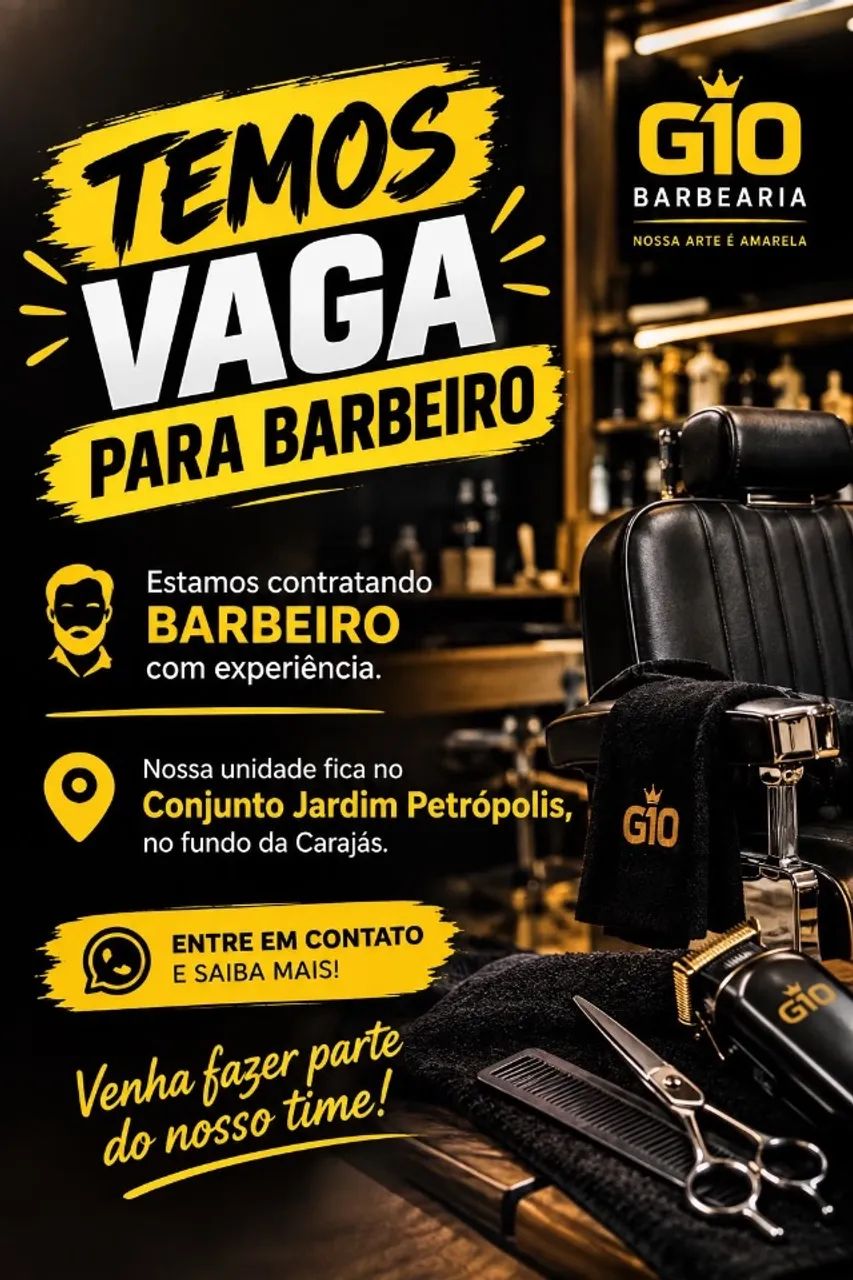 Preciso de barbeiro 