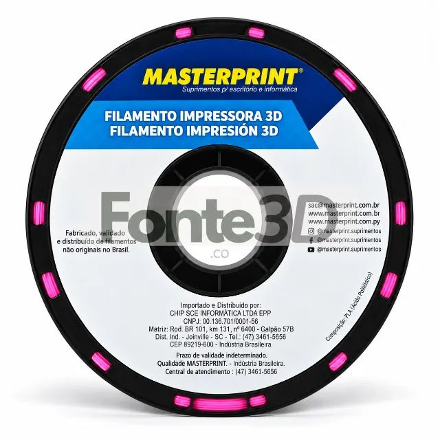 Filamento Petg Rosa - 1 Kg Masterprint - Foto 4