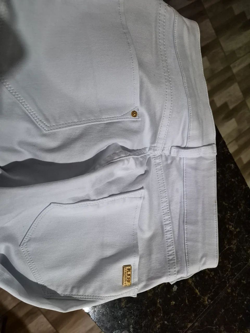 Calça feminina branca - Foto 2
