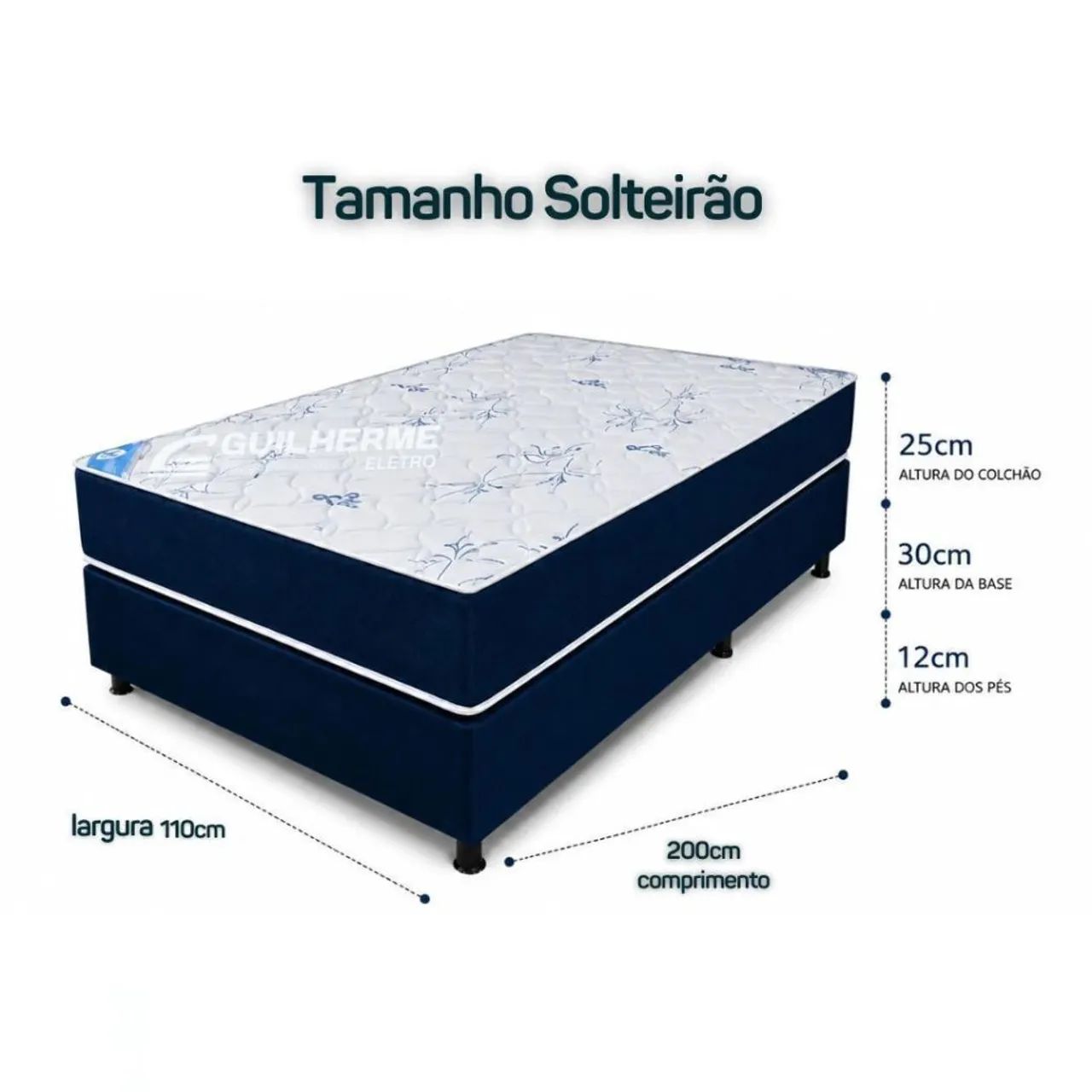 Cama Solteir ão Ley Colchões - Foto 2