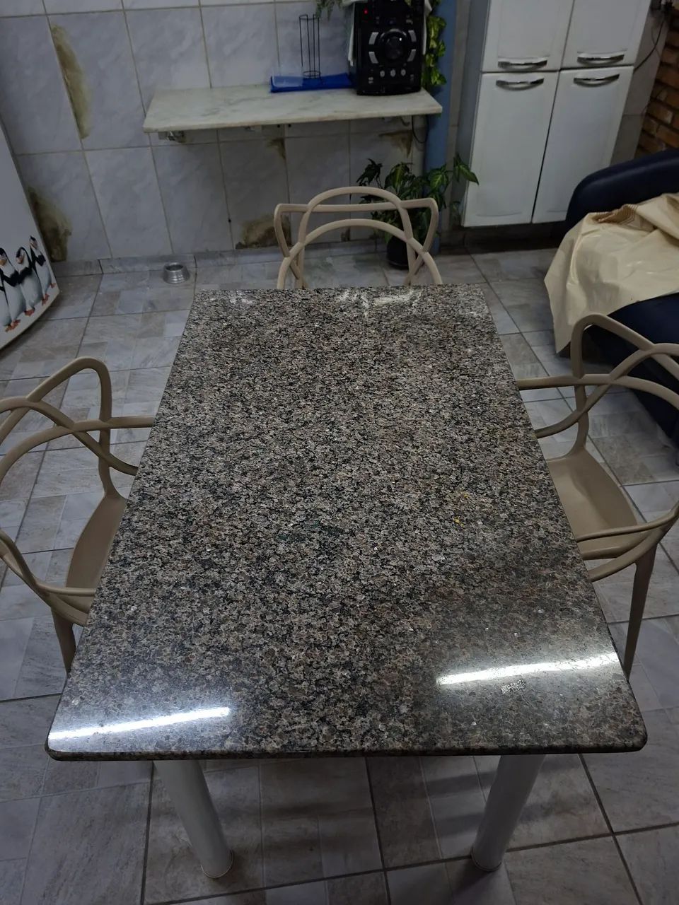 Vendo mesa mármore 