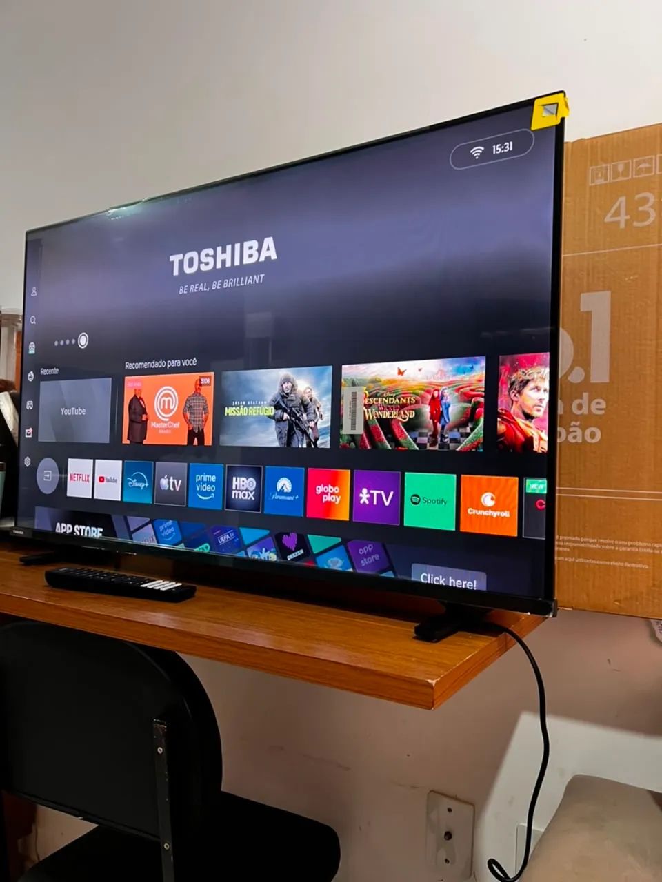 Tv 43 polegadas nova nunca usada  - Foto 2