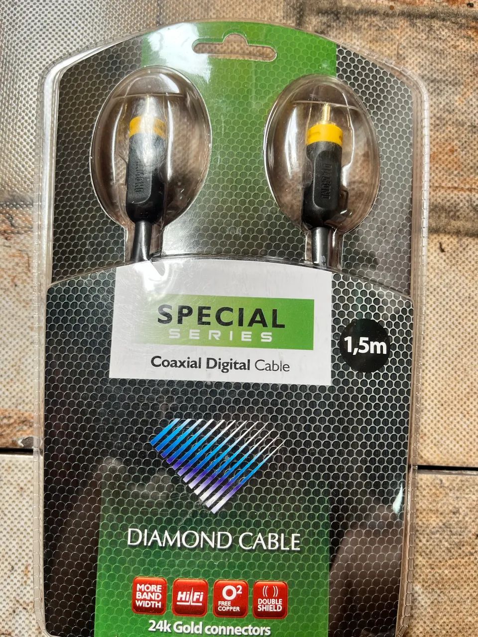 cabo coaxial digital Diamond Cable de 1,5m