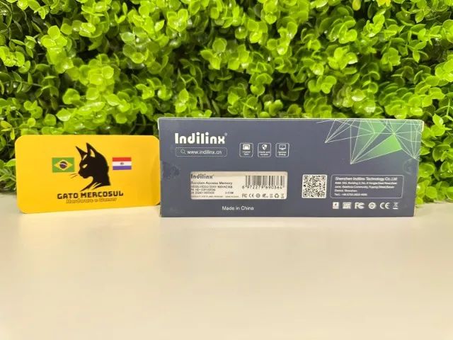 Memória RAM, DDR3, 8GB, 1600MHz, Desktop - INDILINX - Preto - Foto 2
