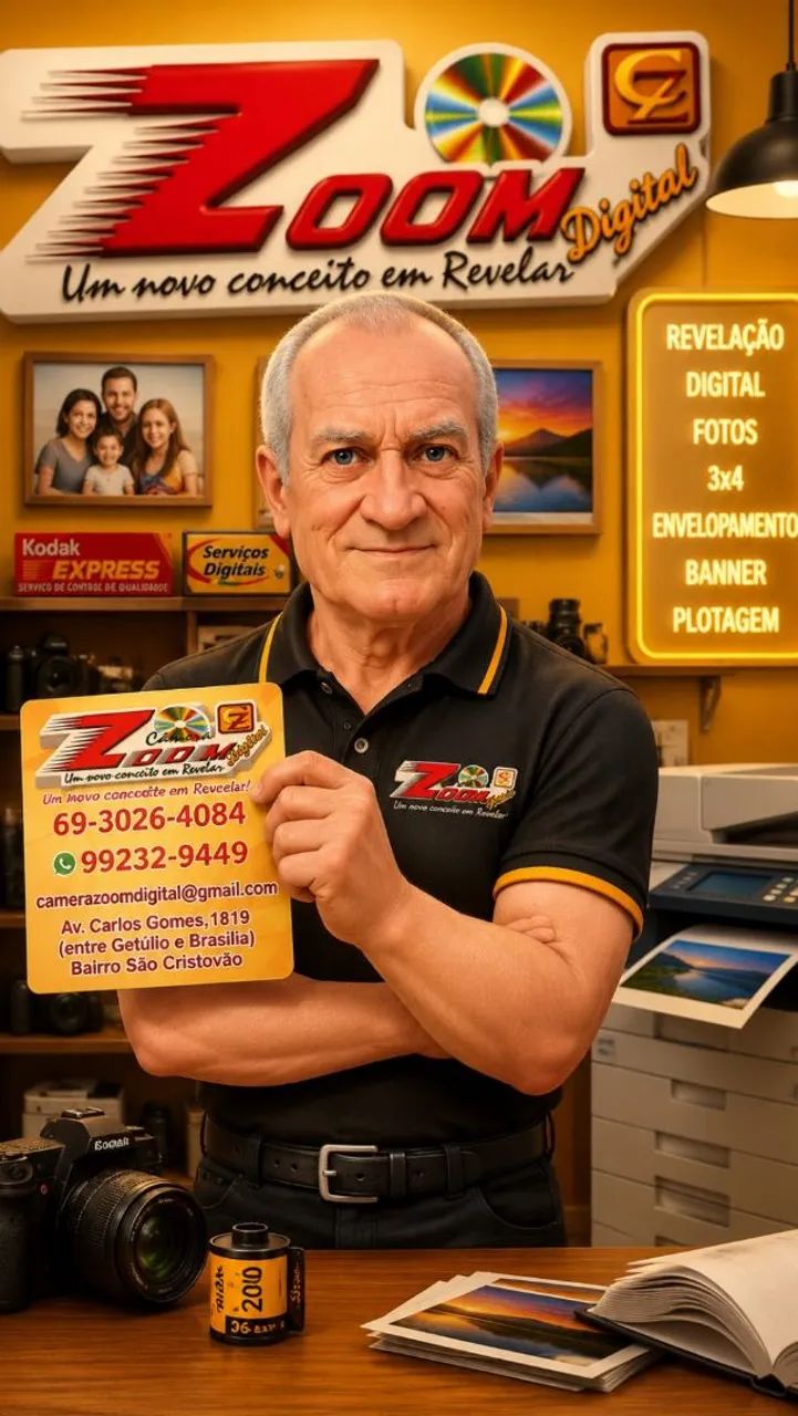 Fotografias reveladas não se deletam!