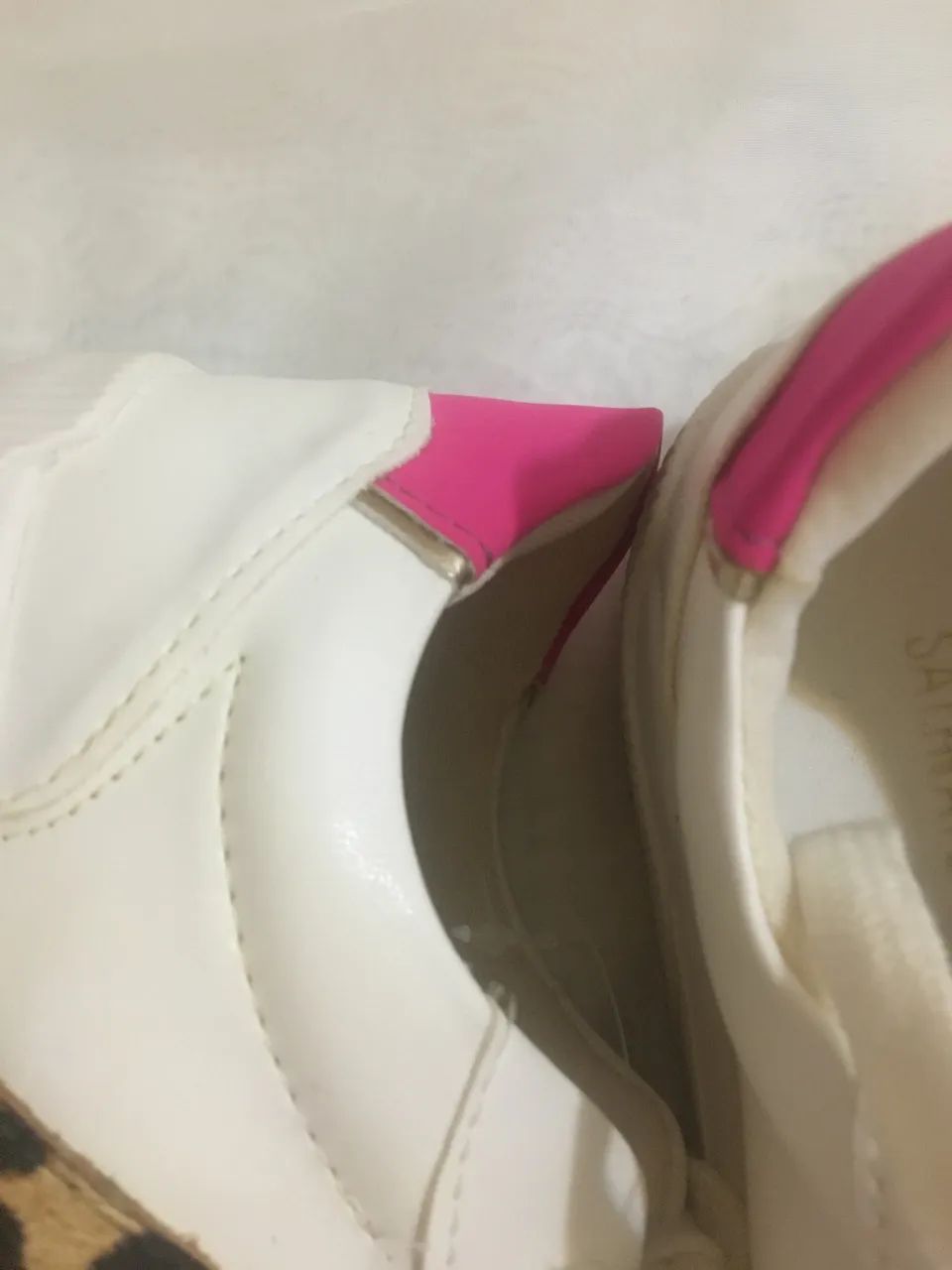 Tênis branco com detalhes TAM 36 - Foto 3