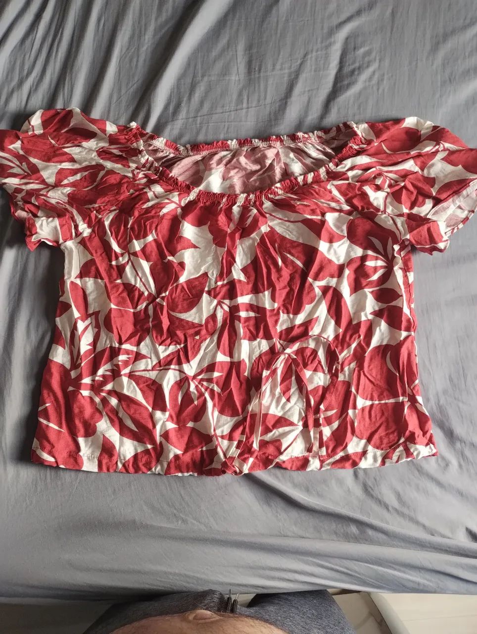 Conjunto Feminino Vermelho, tamanho G2 - Foto 4