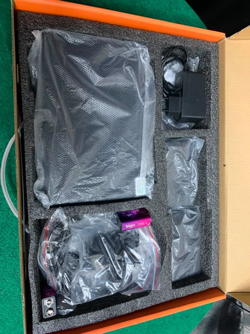 Kit Microfone Vhf Sem Fio Auricular Cabeça Headset Lapela Lelong - Foto 2