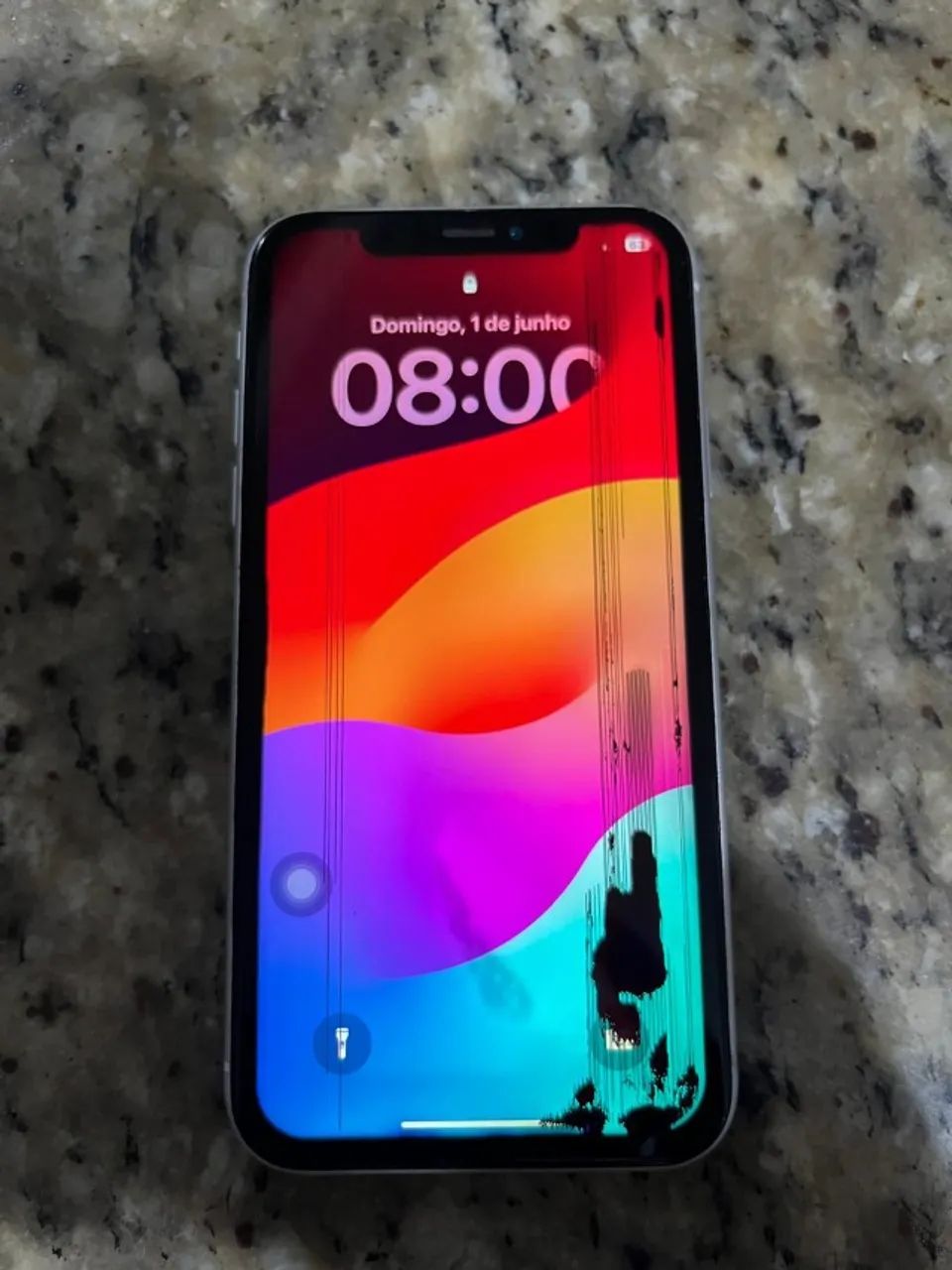 IPHONE XR 64GB COM TELA QUEBRADA!! - Foto 4
