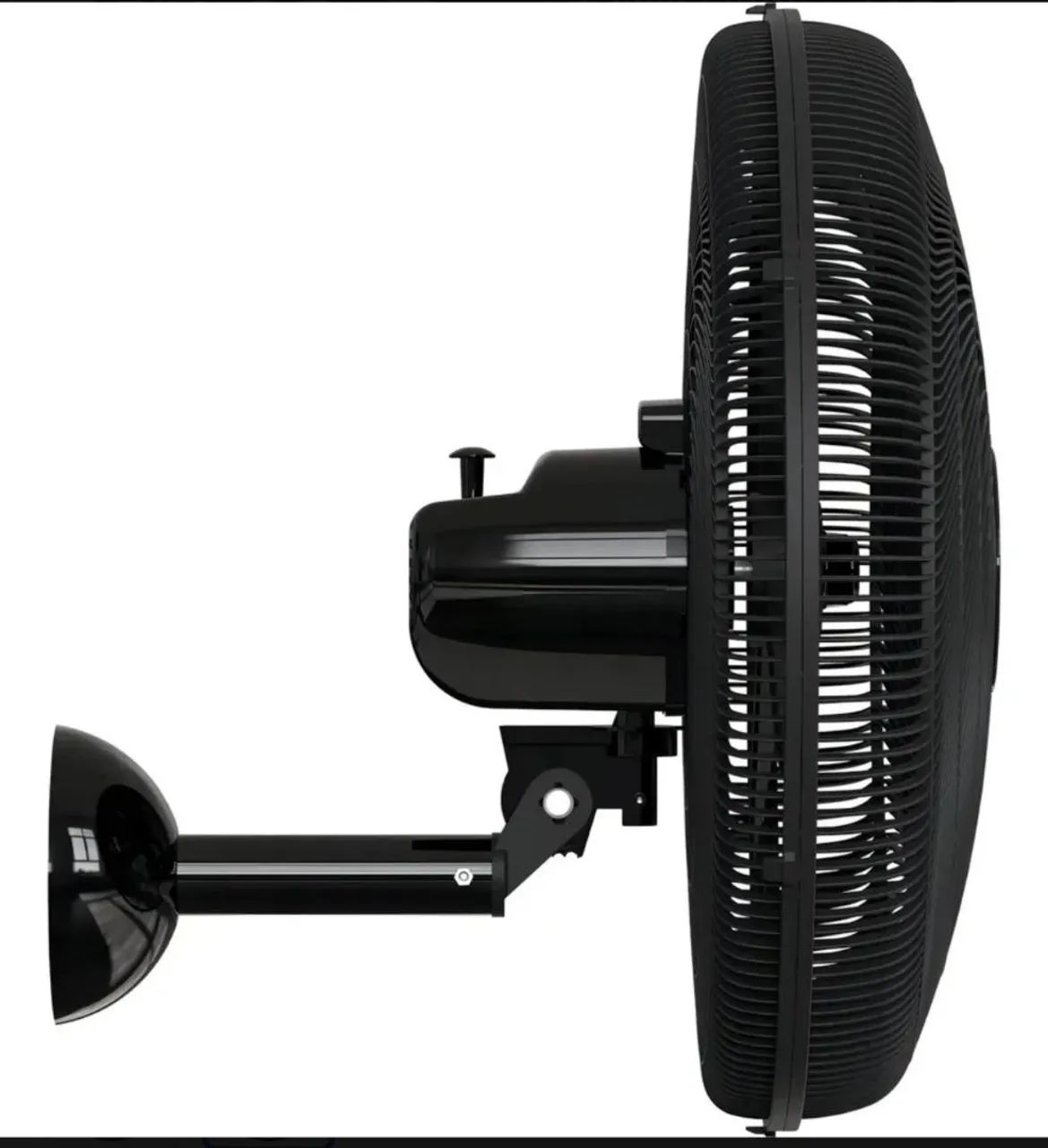 Ventilador Oscilante De Parede Ventisol New 3 Pás 50cm 1300rpm Preto - Foto 2