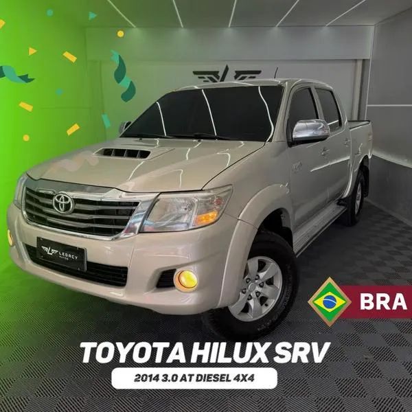 Toyota Hilux CD SRV D4-d 4X4 3.0 TDI Diesel AUT 2014