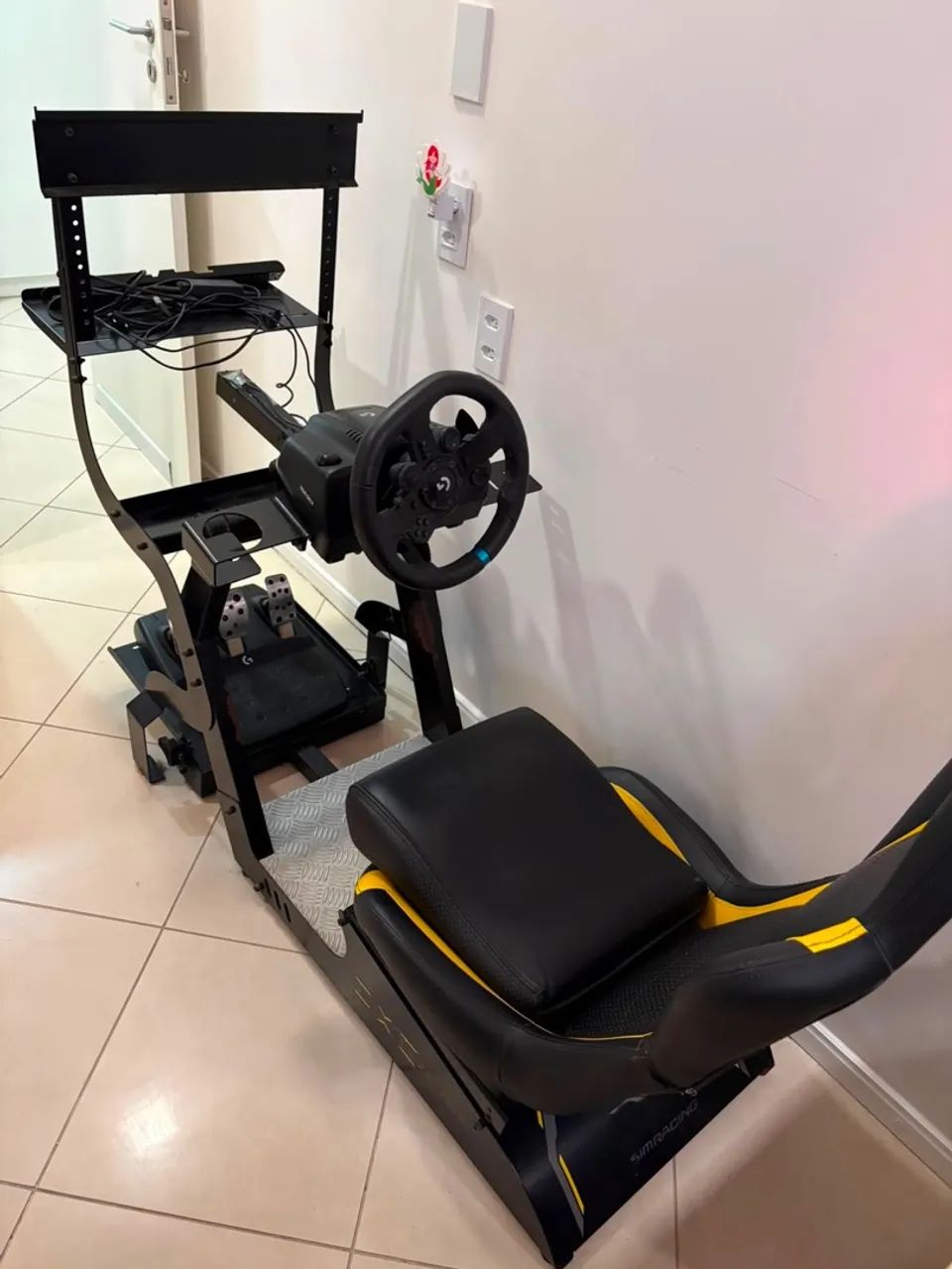COCKPIT EXTREME SIMRACING + LOGITECH G923 - Foto 2