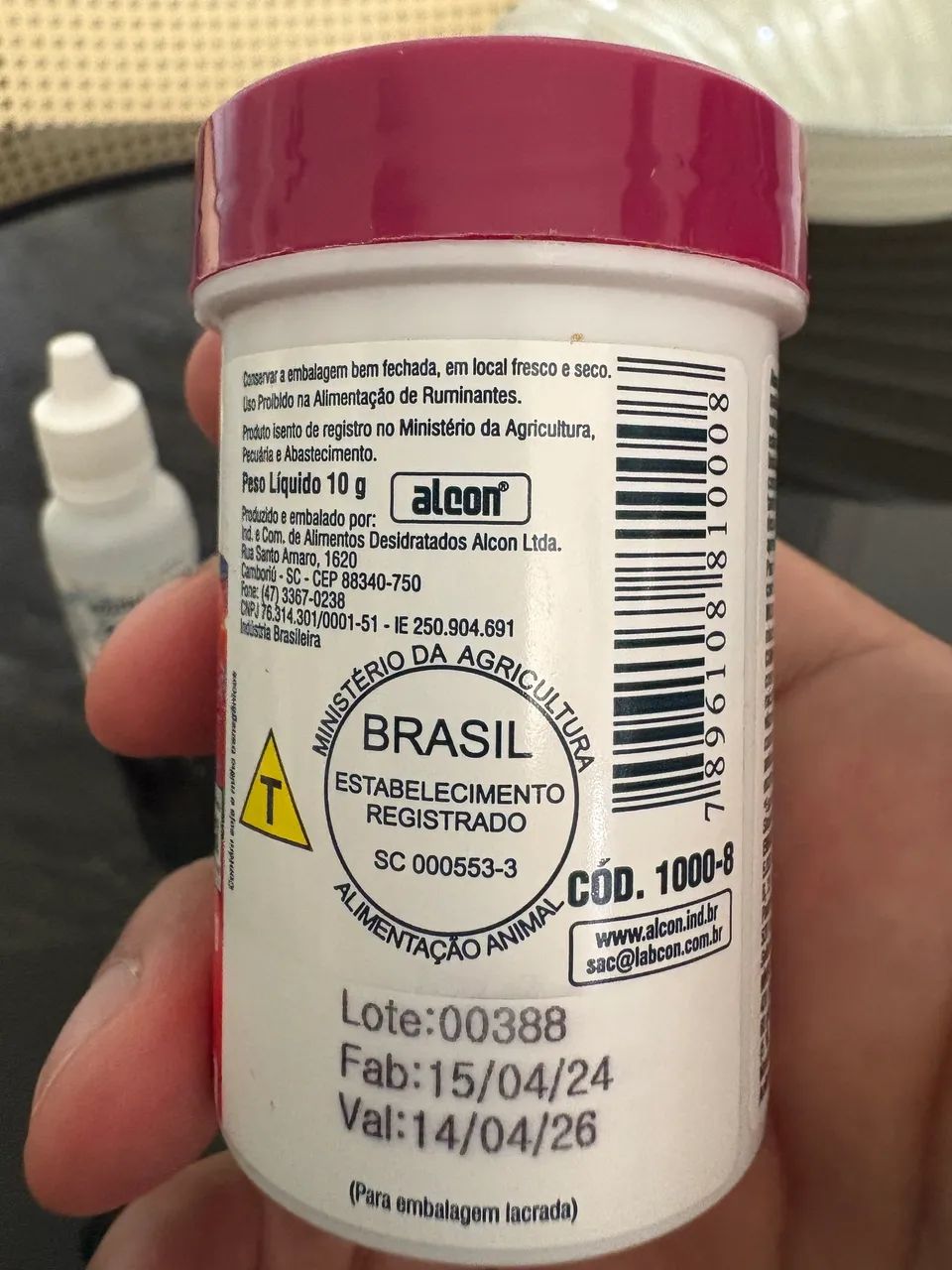 Alimento ração em flocos para peixes+ anti cloro - Foto 4