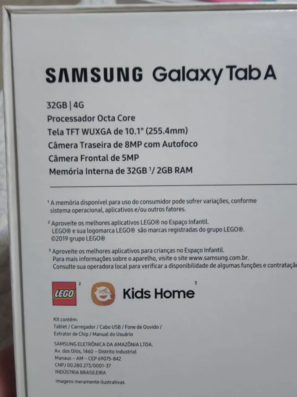 Tablet Samsung Galaxy tab A