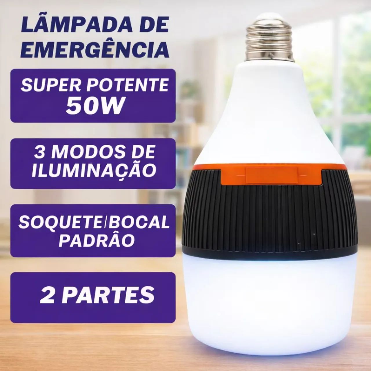 Lâmpada de Emergência 