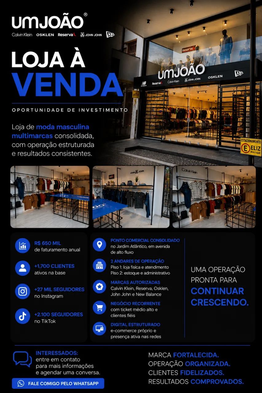 LOJA UMJOÃO | OPERAÇÃO À VENDA - Foto 5
