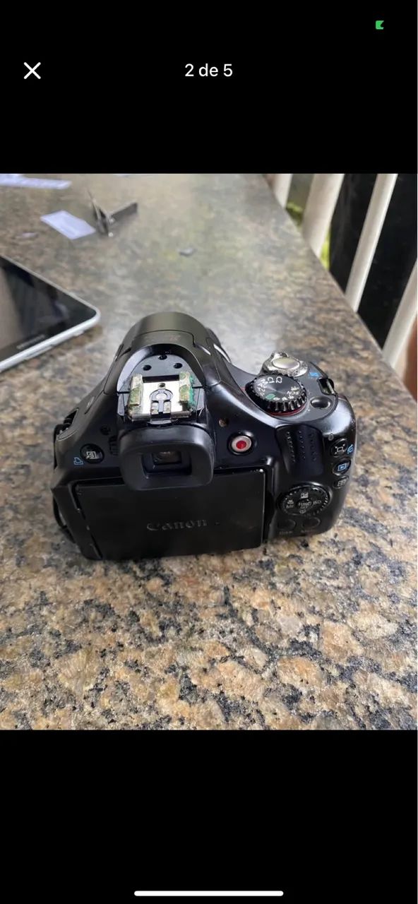 Câmera  canon  - Foto 2