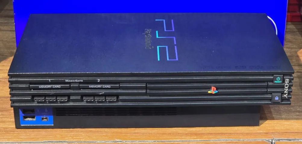 Console PS2 Fat SCPH 18000 Completo - Consoles de Vídeo Game