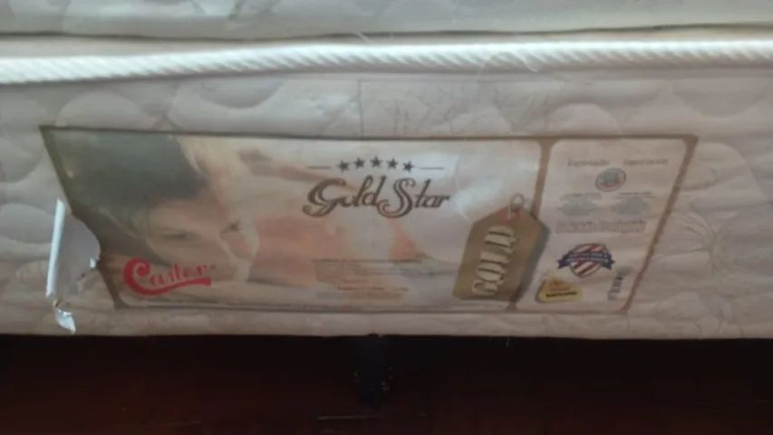 Cama Box Colchão Gold Star Castor - Foto 3