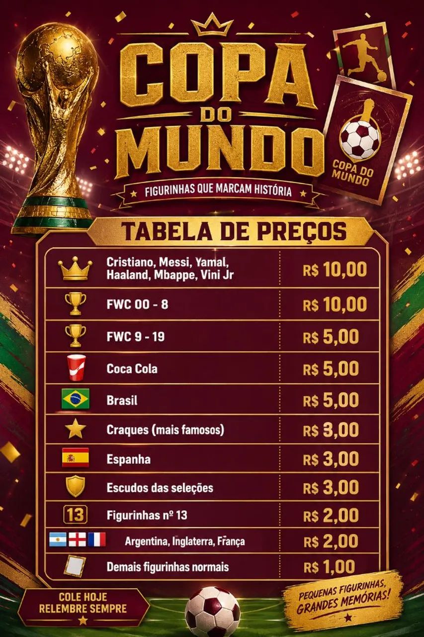 Figurinhas copa 2026 - Foto 3