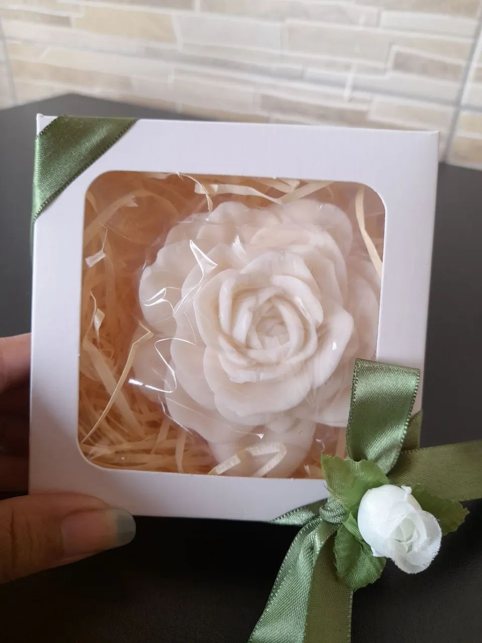 Sabonete Artesanal  - Lembrancinha Rosas