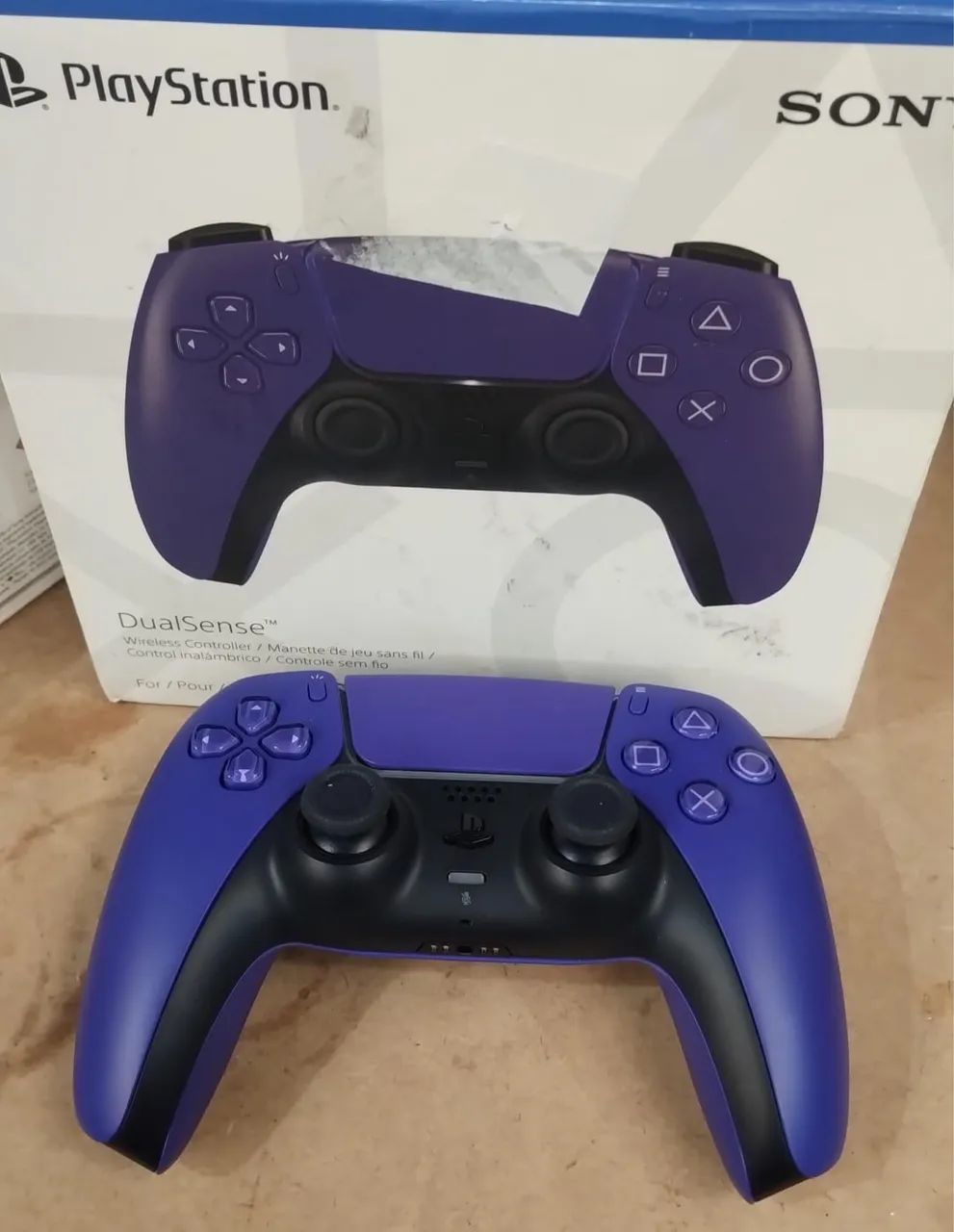 Controle ps5 roxo 