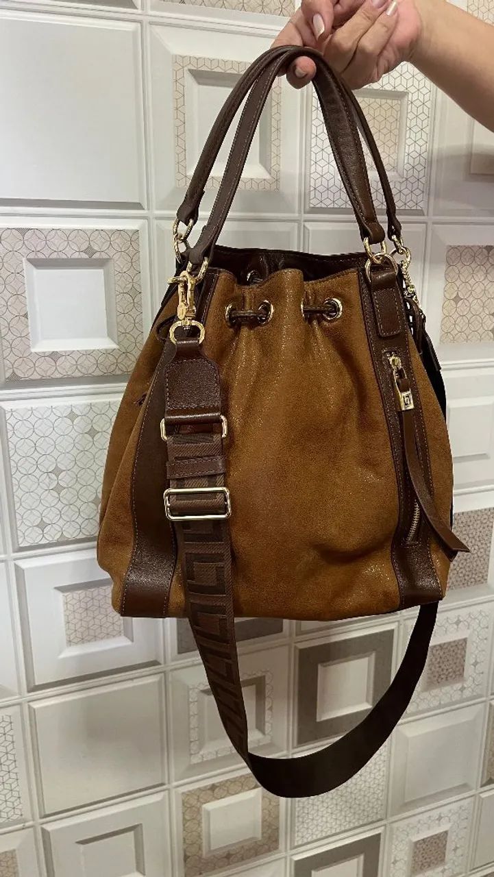 Bolsa kiara Bucket Luz da Lua - Foto 5