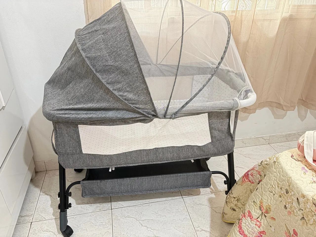 Mini berço e bebê conforto  - Foto 5