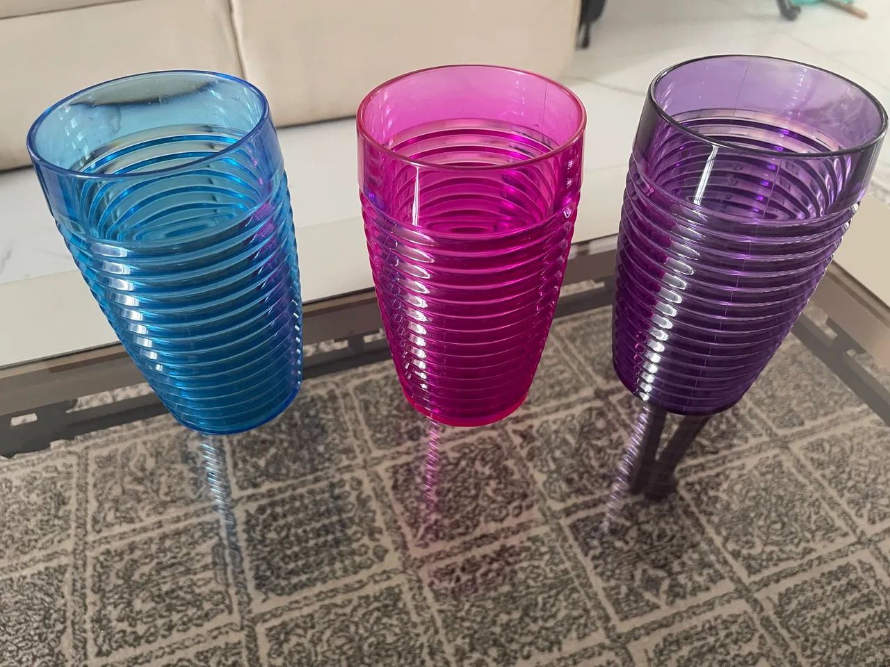 Copos Variados - Kit com 3 - Foto 2