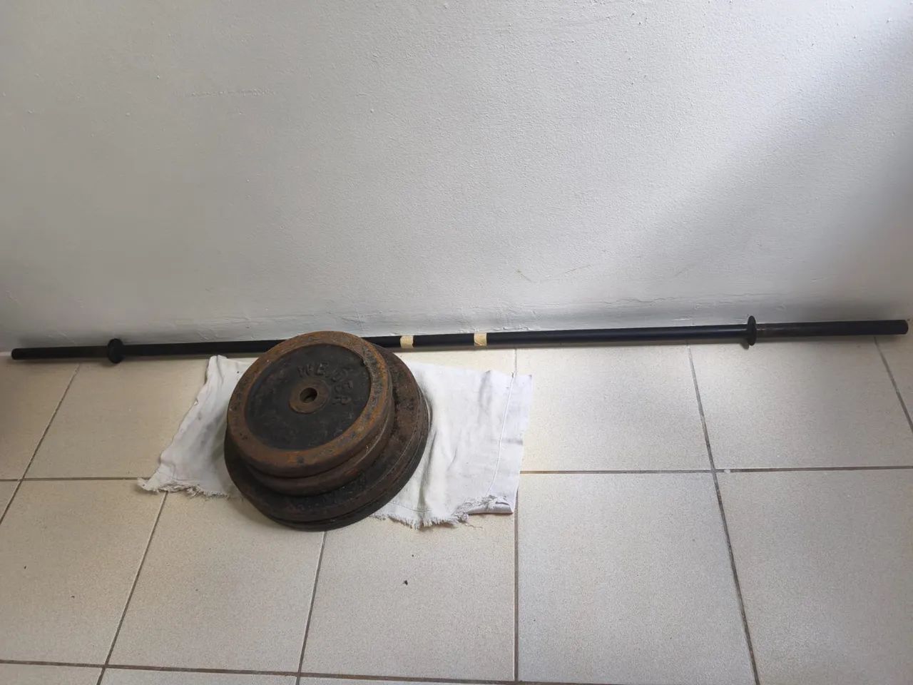 BARRA + ANILHAS - Foto 2