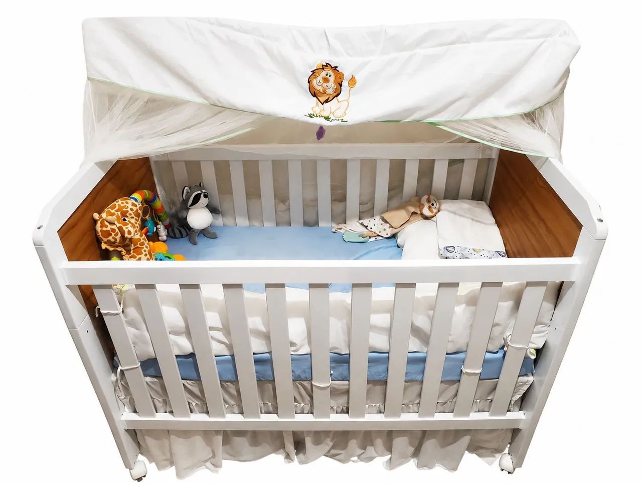 Berço Infantil Lindo e Resistente - Novo/ sem uso .