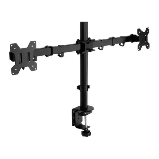 Suporte de Mesa para 2 Monitores de 17 a 32 Polegadas Braço Articulado Novo - Foto 2