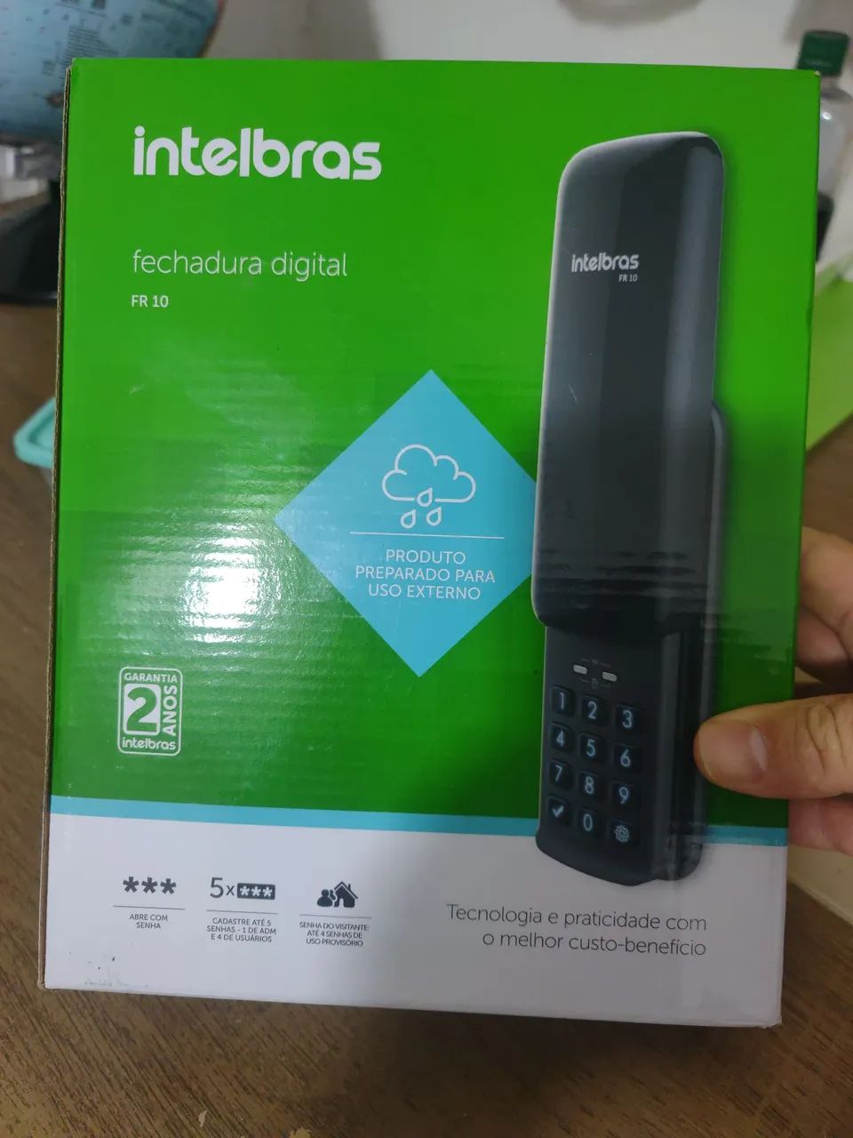 Fechadura digital intelbras FR10 nova
