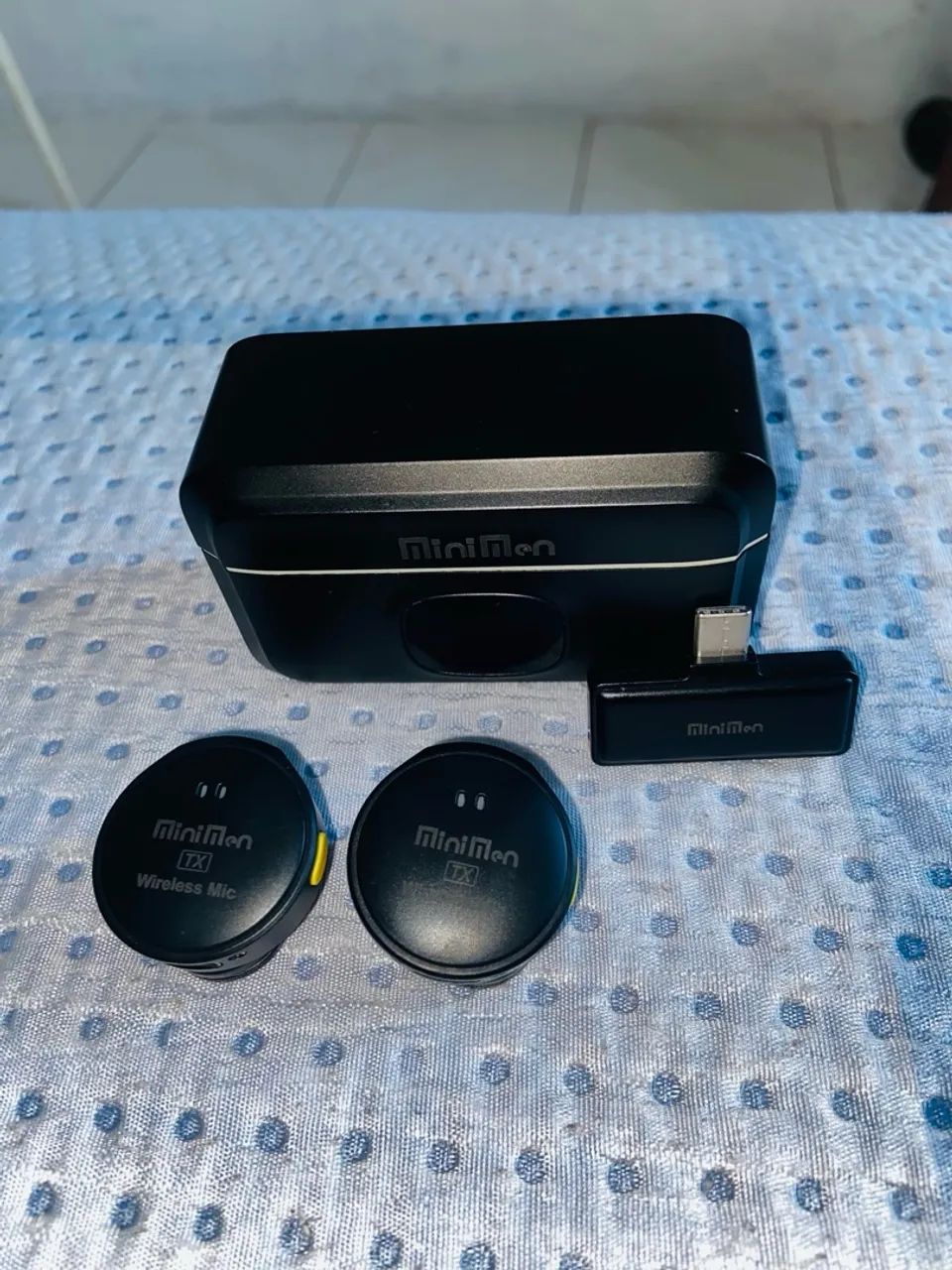 Microfone sem fio de lapela, tipo C - Foto 2