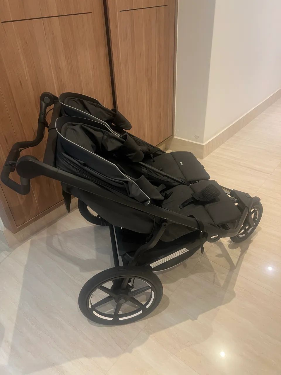 Carrinho duplo para gêmeos  - Foto 3