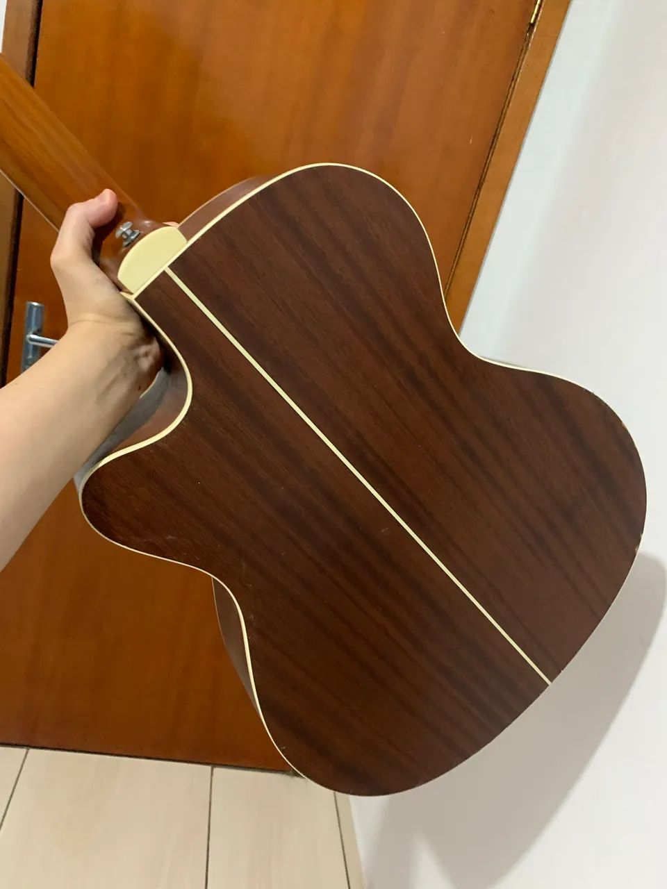 Violão Elétrico com Afinador Digital - Foto 4