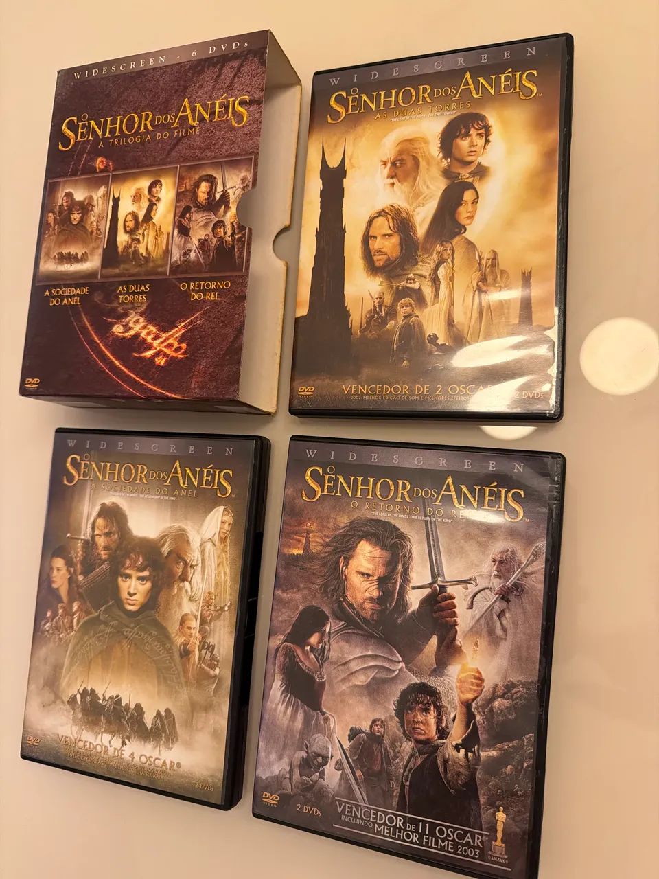 Trilogia senhor dos anéis