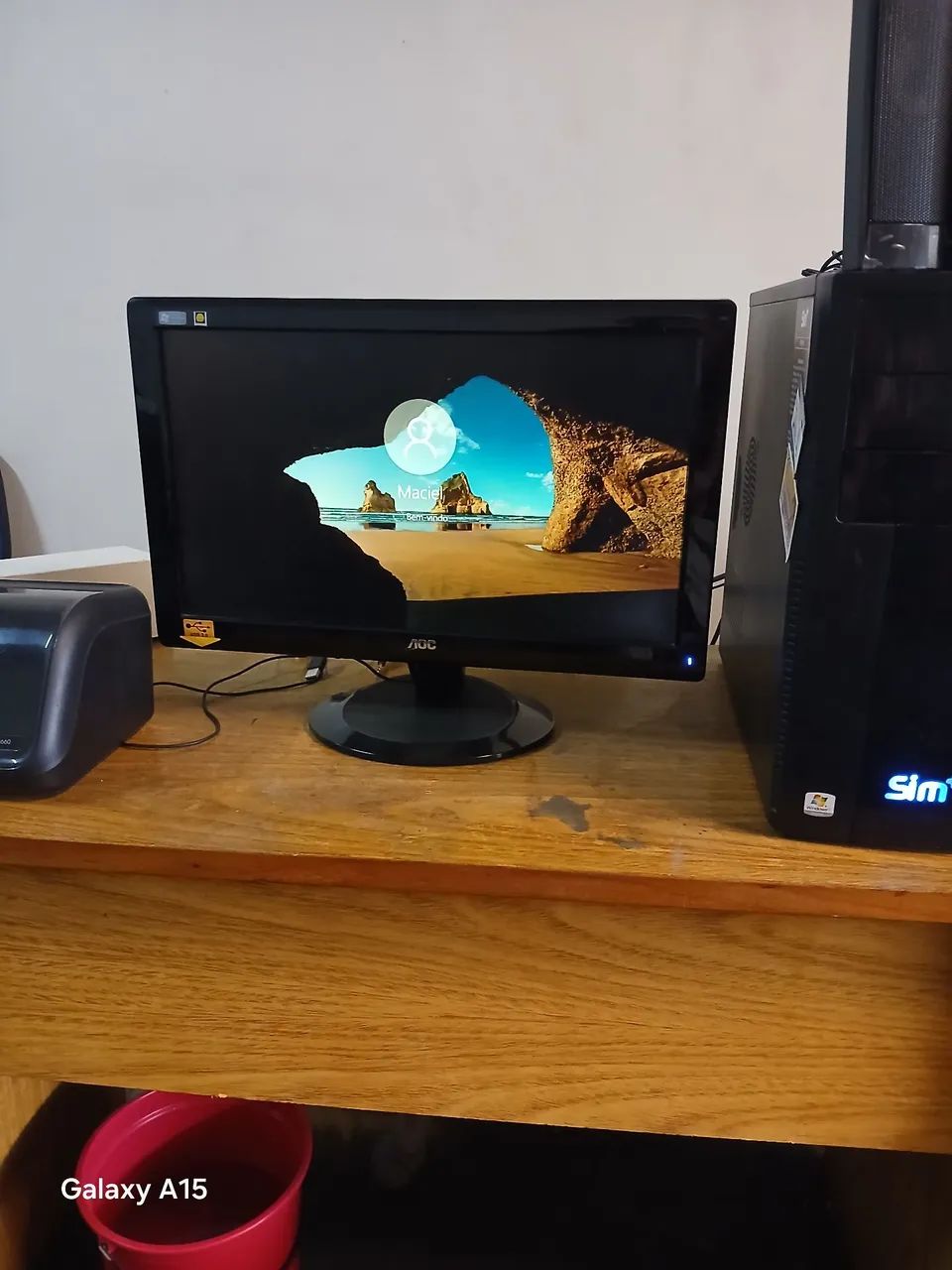 Computador completo com impressora  - Foto 5