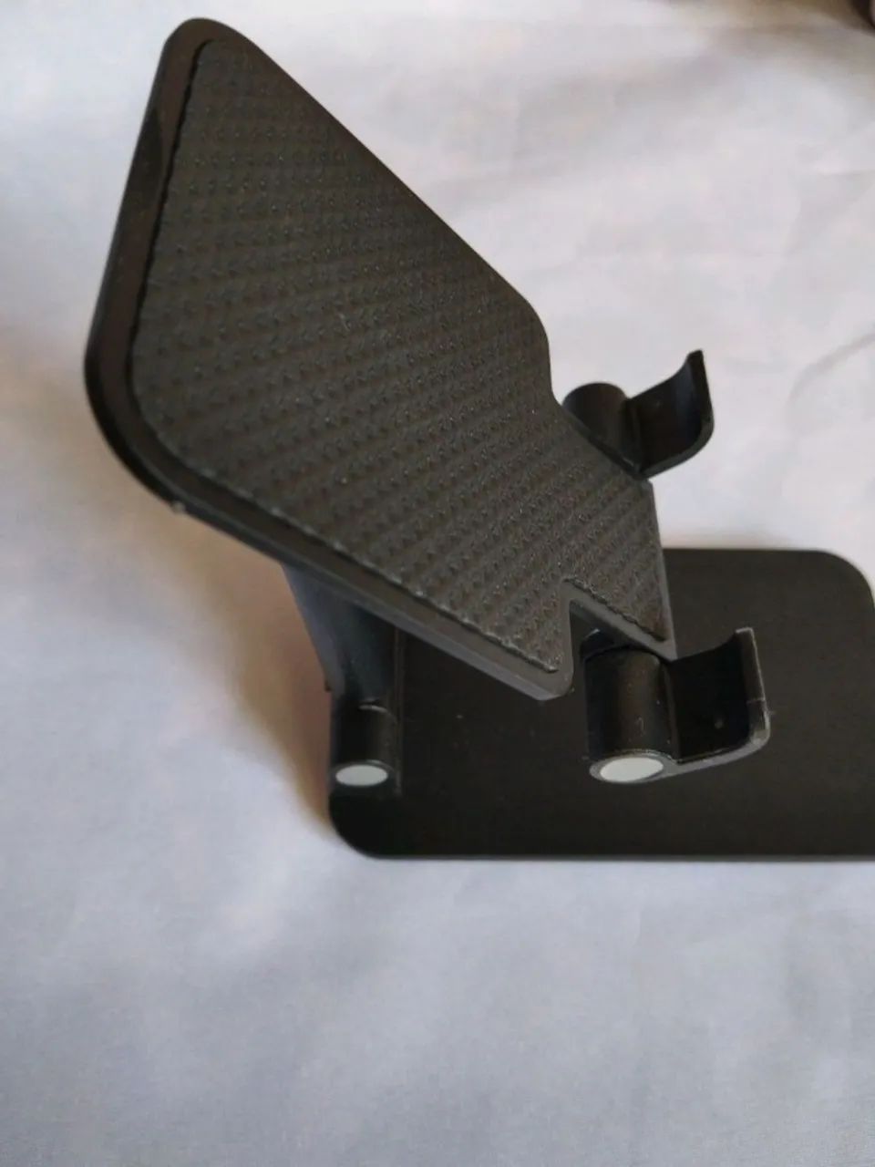 suporte de celular de mesa dobrável preto - Foto 3