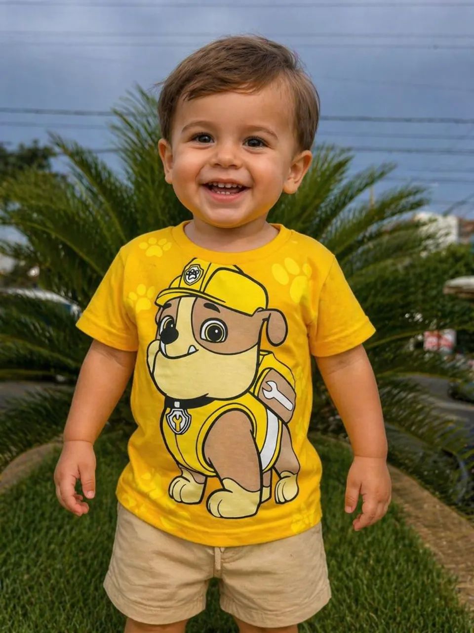 Camiseta Patrulha Canina Rubble - Foto 3