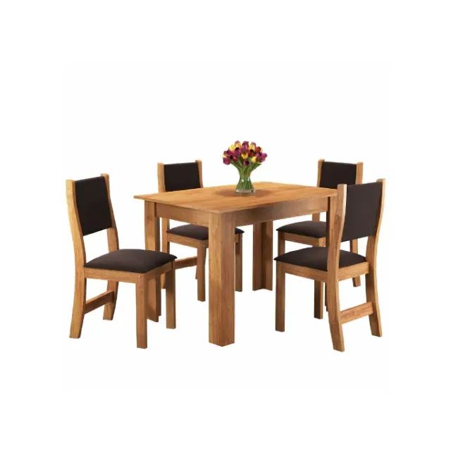 Mesa de jantar nova 4 cadeiras - Foto 2