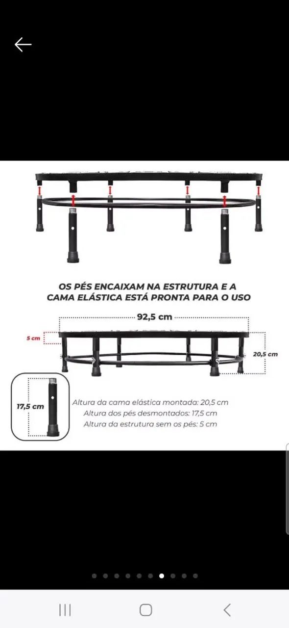 Cama elastica Jump Profissional - Foto 5