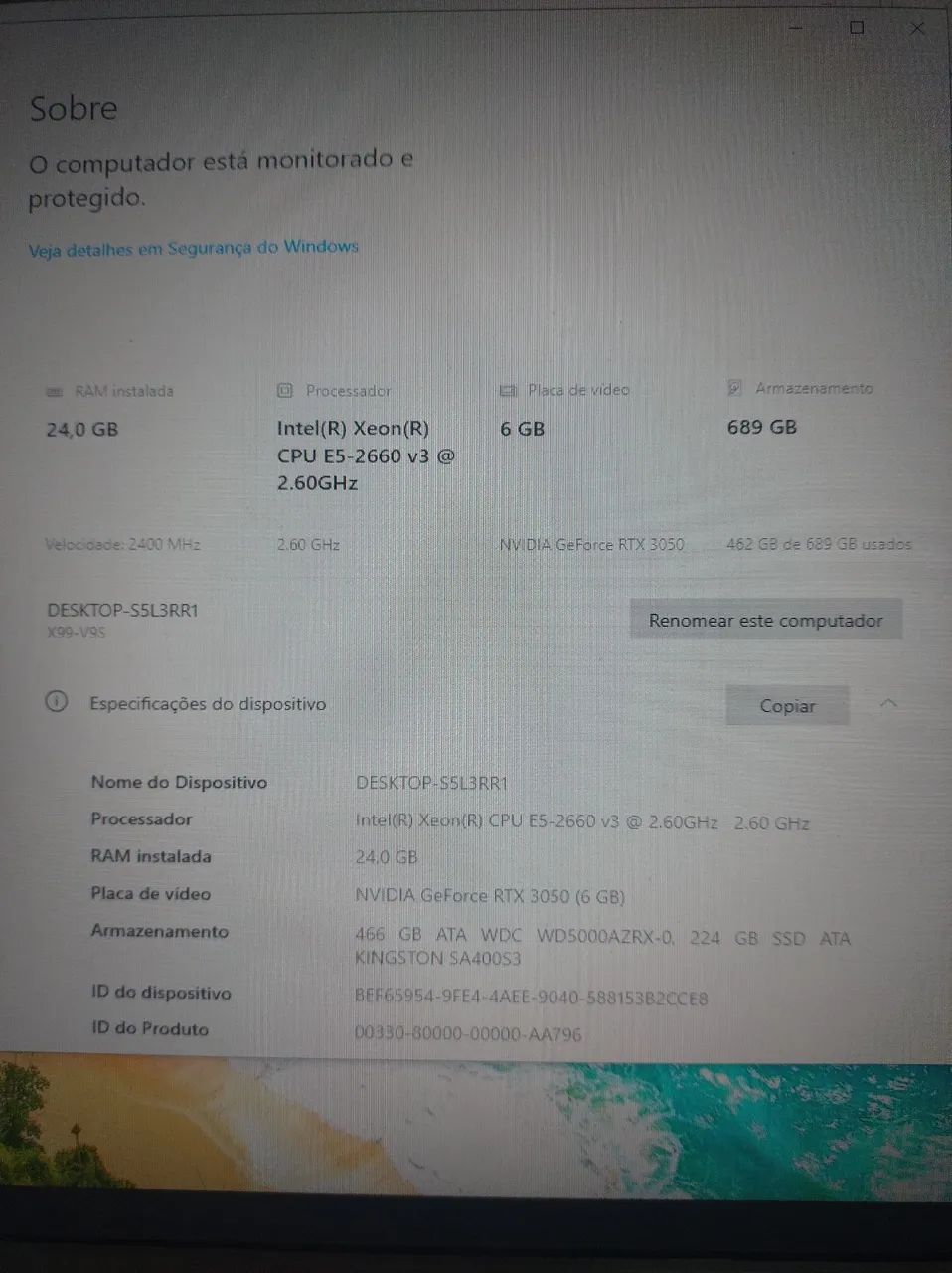 Pc gamer Xeon 