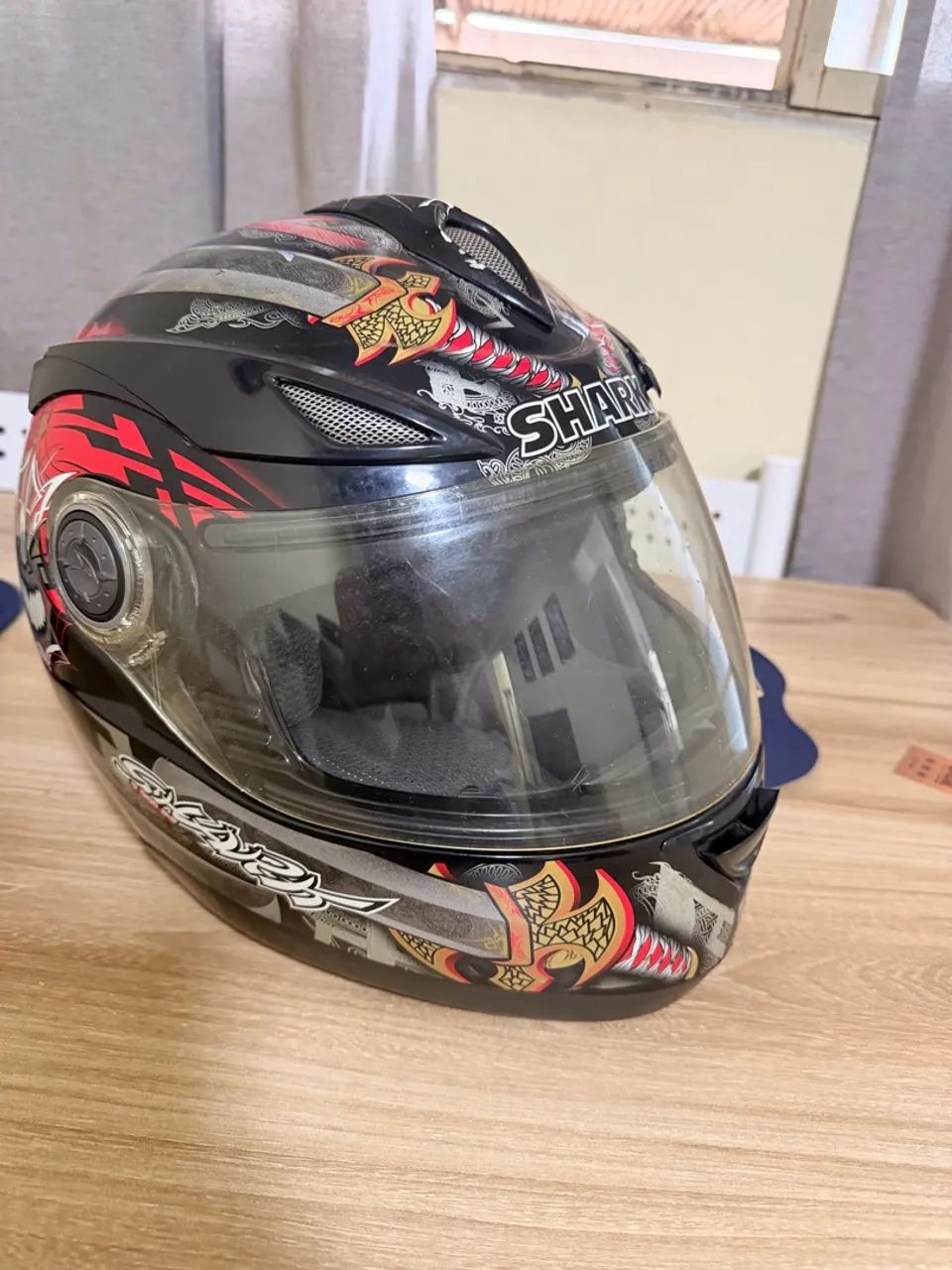 CAPACETE SHARK S500 samurai 