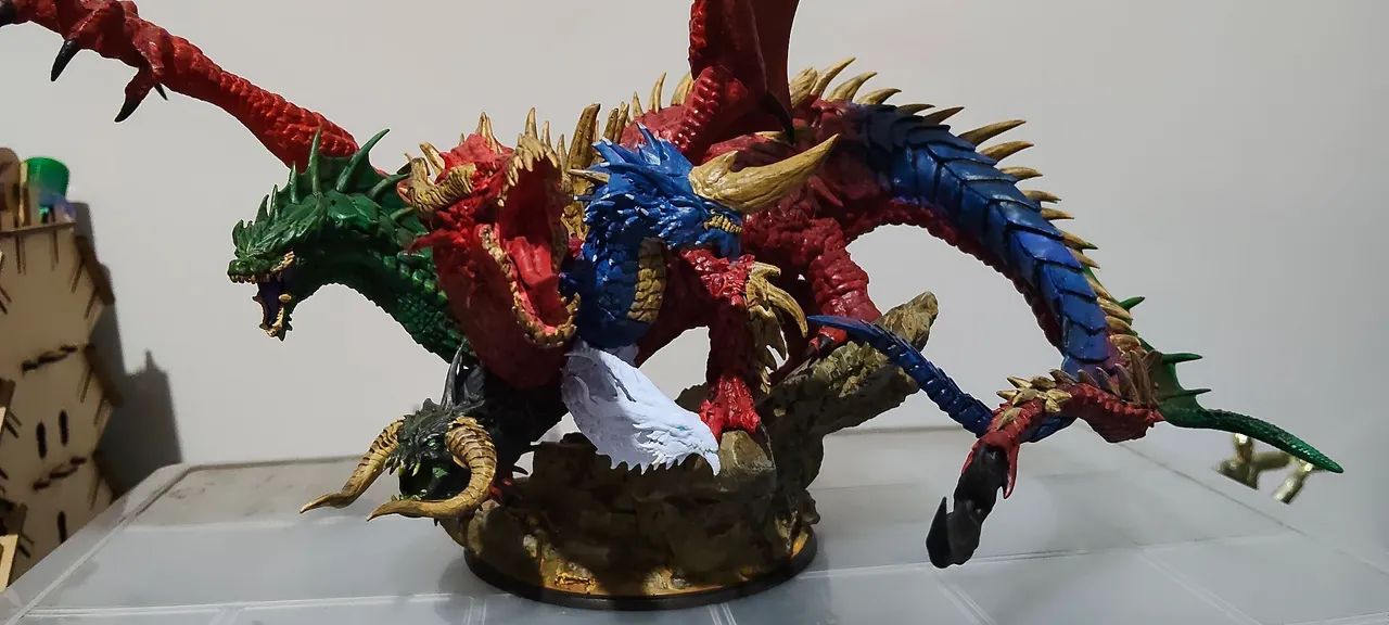 Miniatura Tiamat D&D- impressão 3D - Foto 2