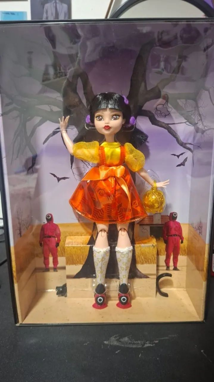 Boneca squid game monster high 