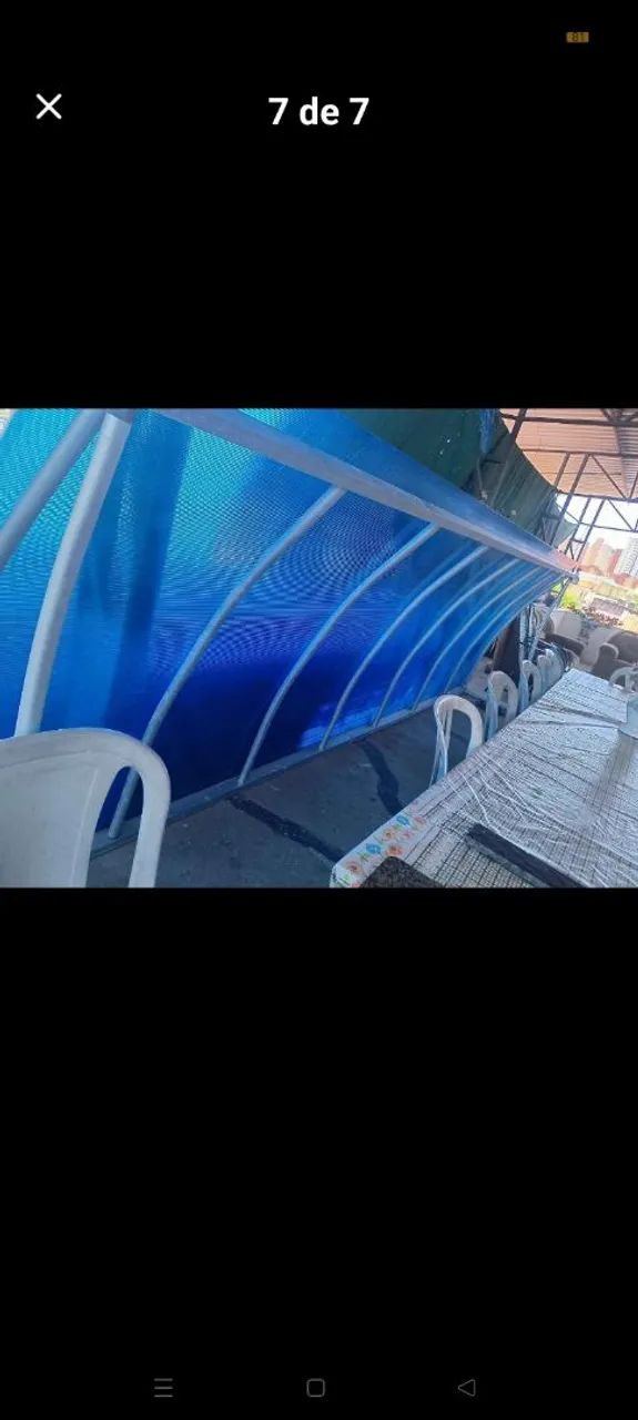 Vendo toldo só hoje este preço 1700 - Foto 2