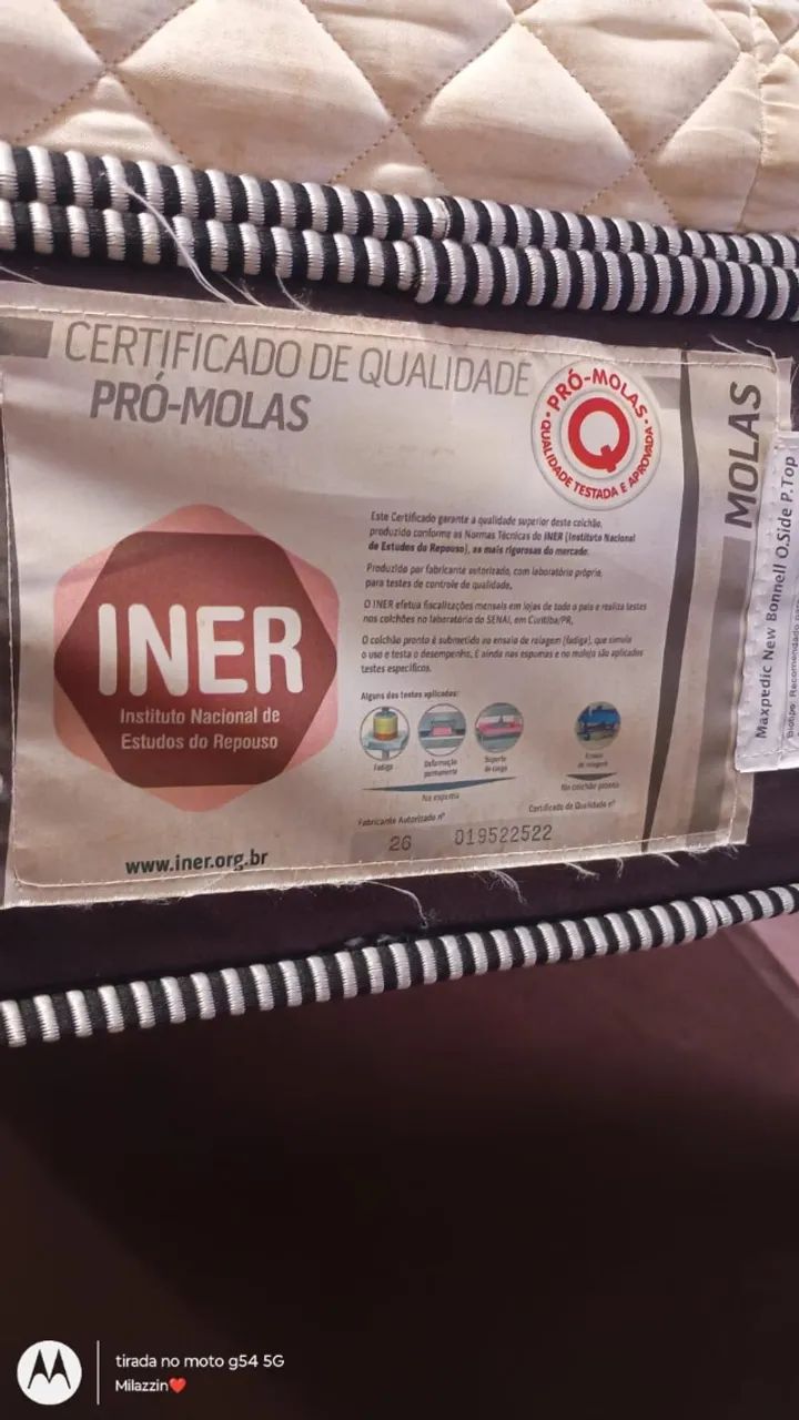 Cama de Casal box e colchão - Foto 3